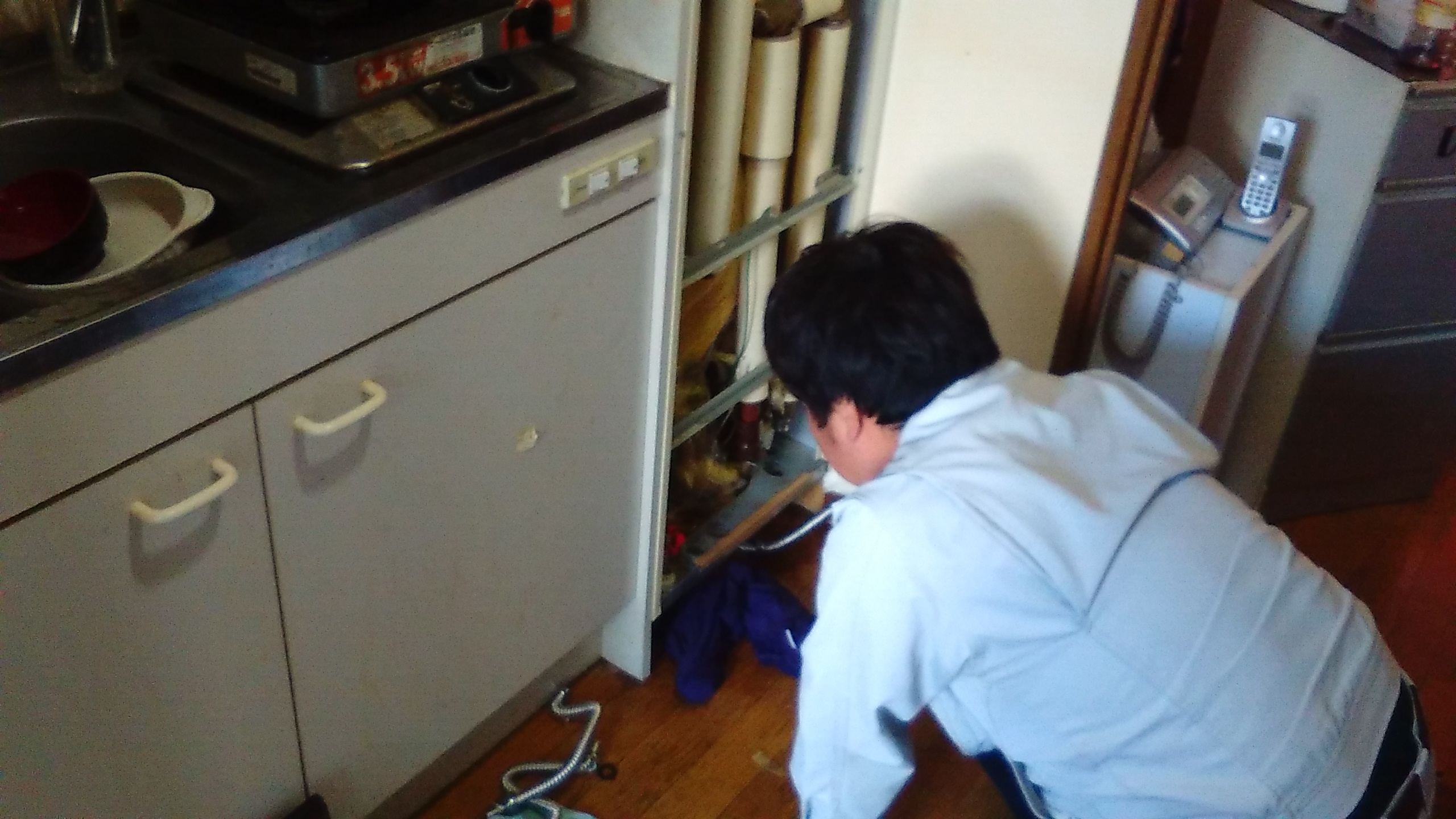 ワンルームマンション電気温水器入替設置工事 ハルe テックスコントラクト 福岡市 電気工事 配線工事 ワンルームマンション電気温水器入替設置工事 ハルe テックスコントラクト 福岡市 電気工事 配線工事