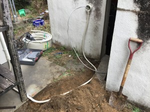 2018/2/27 電気自動車充電設備工事